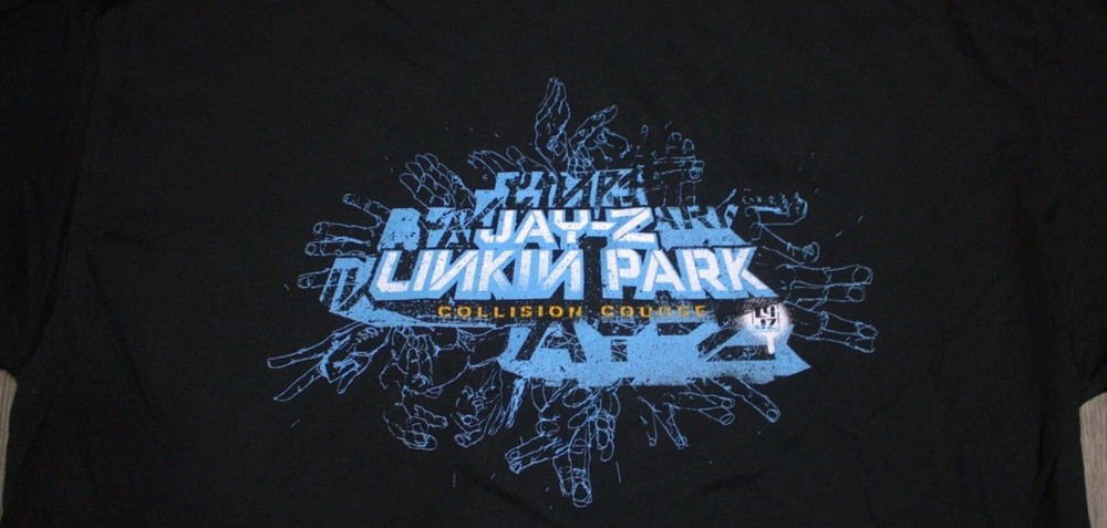 Vintage Rare Linkin Park Jay-Z Collision Course T-shirt XL Brand NEW-Old Stock