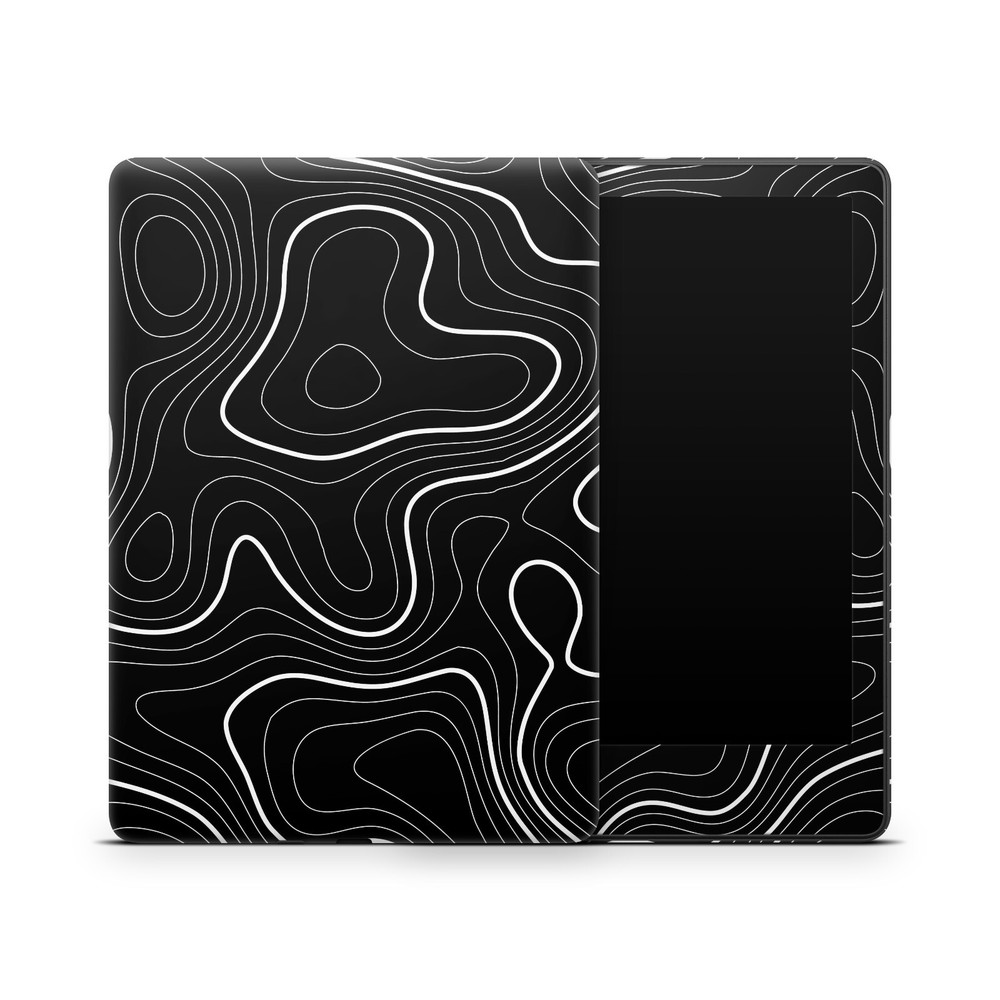 Kindle Topographic Map Protective Vinyl Skin Cover for All Models  