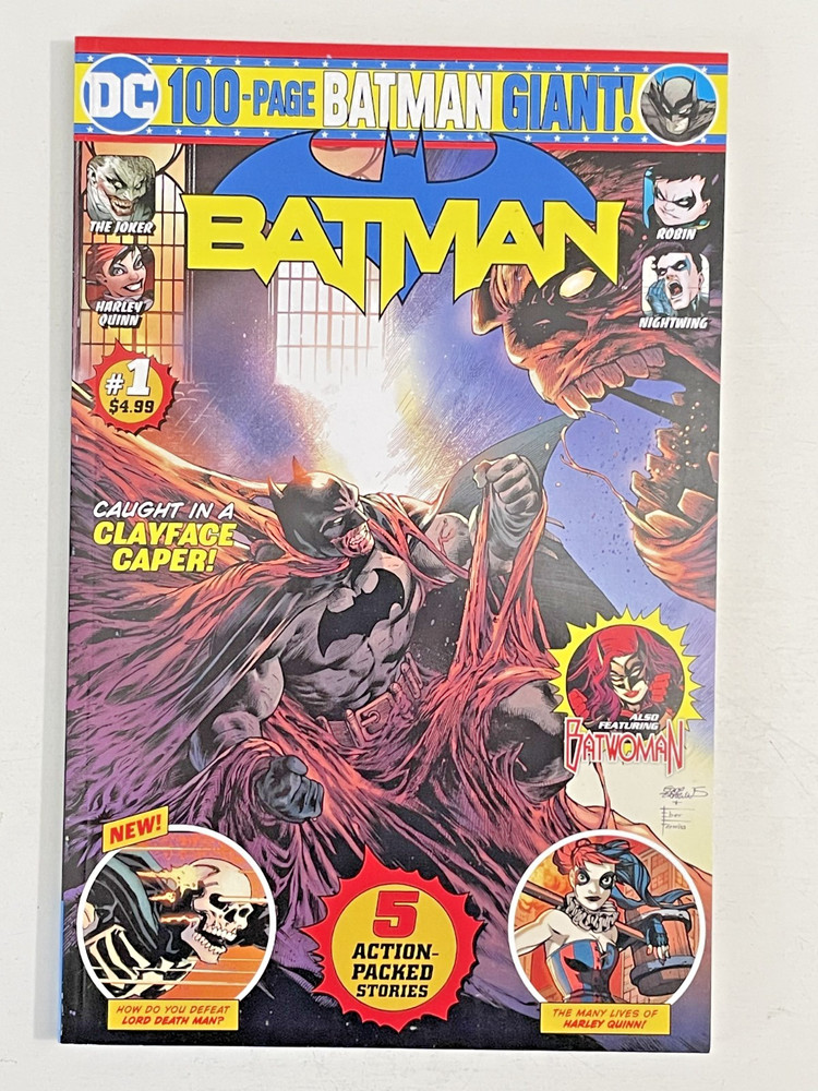 DC Comics BATMAN 100 PAGE GIANT (VOL 2) # 1 CLAYFACE BATWOMAN VF/NM 2019