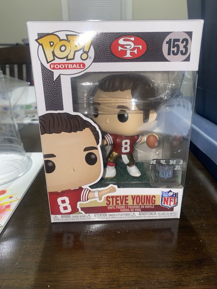 NFL Legends Steve Young (49ers) Funko Pop! Vinyl Figure #153 w/ protector