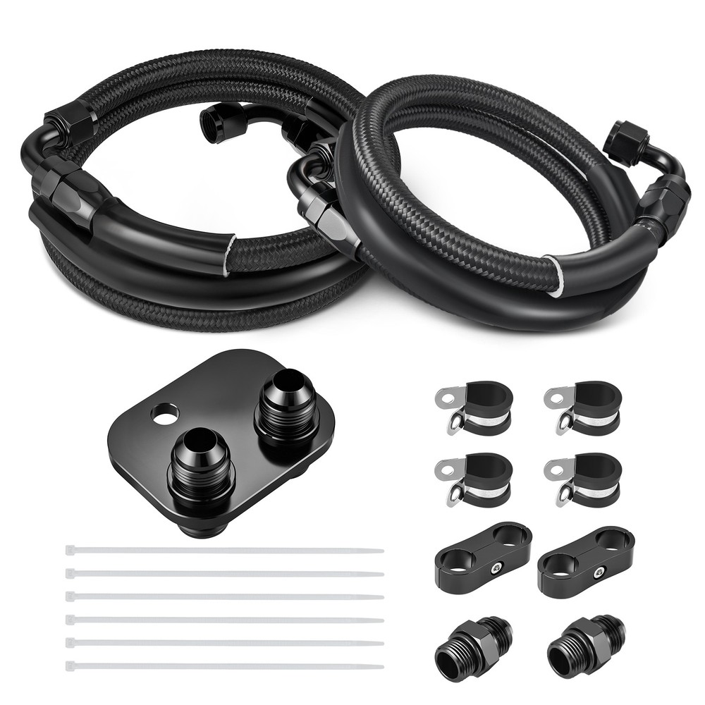 Transmission Cooler Lines Kit for 2011-2016 Ford F-350 Super Duty 6.7L V8 6R140