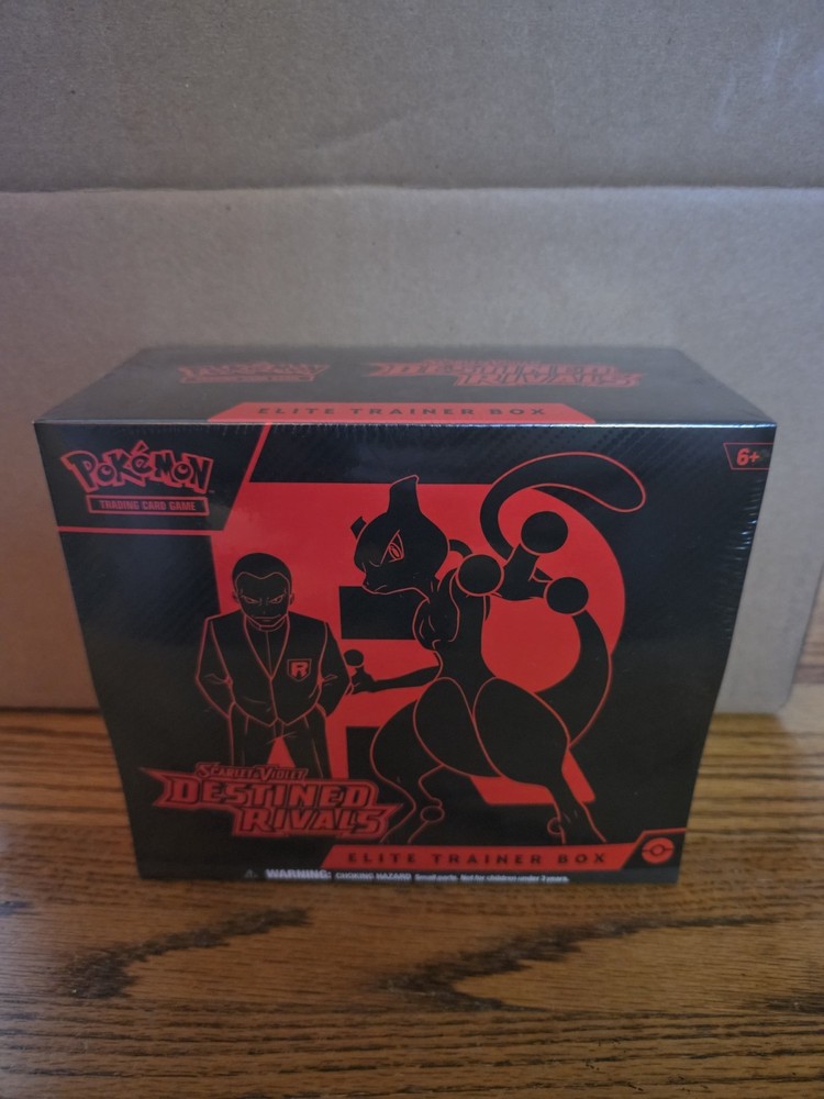 *FACTORY SEALED*Pokémon Scarlet & Violet Destined Rivals Elite Trainer Box