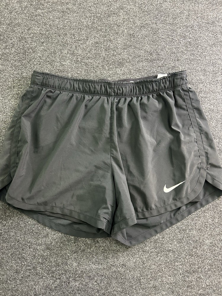Nike Dri Fit Women’s Size Large Running Athletic Shorts Black #17