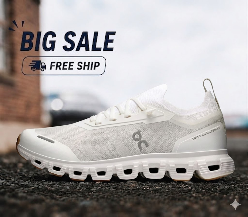 On Men's Cloud 6 Versa Color White | White Authentic