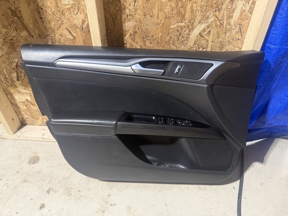 13-16 Ford Fusion OEM FRONT LEFT Driver Interior Door Trim Panel W/ SWITCHES