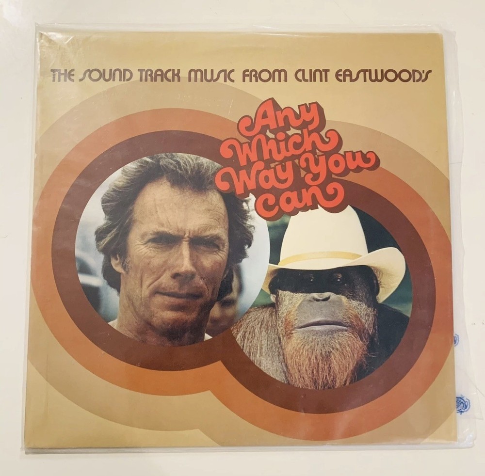 Clint Eastwood Any Which Way You Can OST Soundtrack LP Warner Bros USA