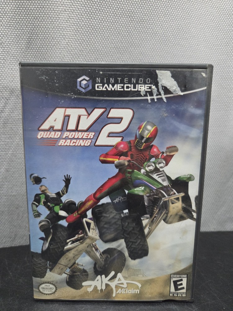 ATV Quad Power Racing 2 Nintendo GameCube No Manual Tested And Working