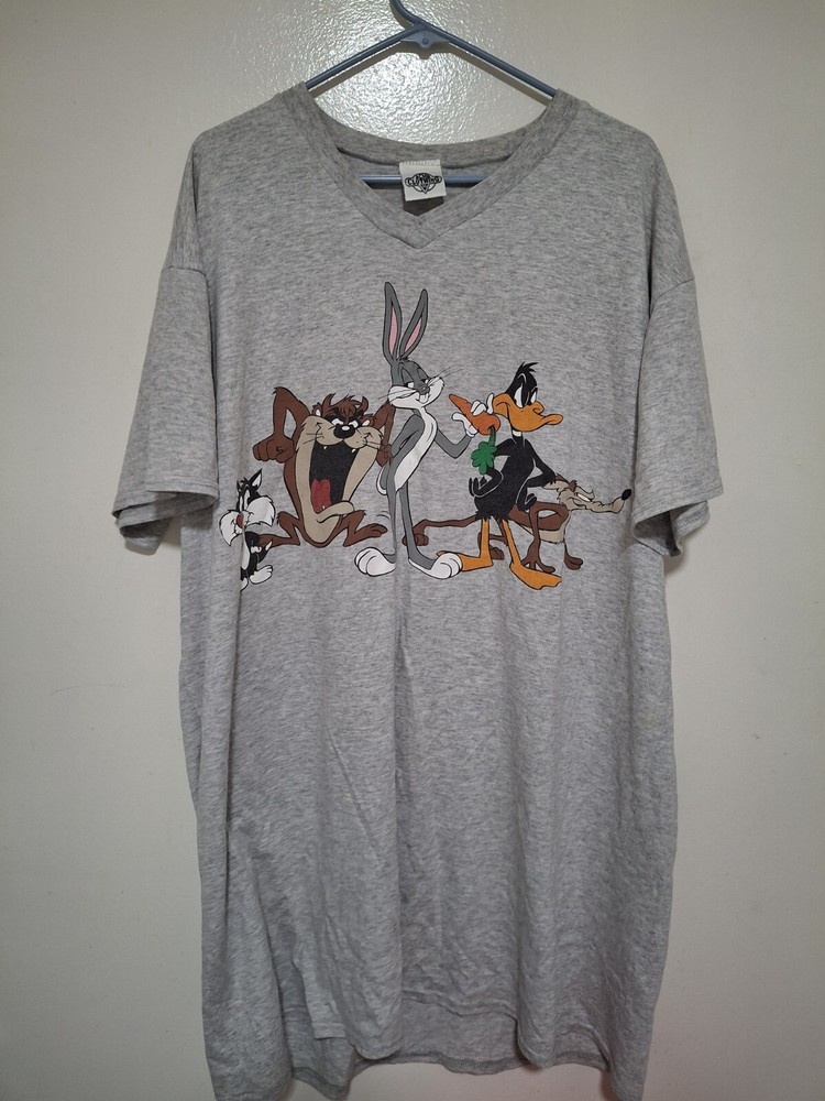 Vintage 1991 Looney Tunes Acme Clothing Co Tall Tee 2XL