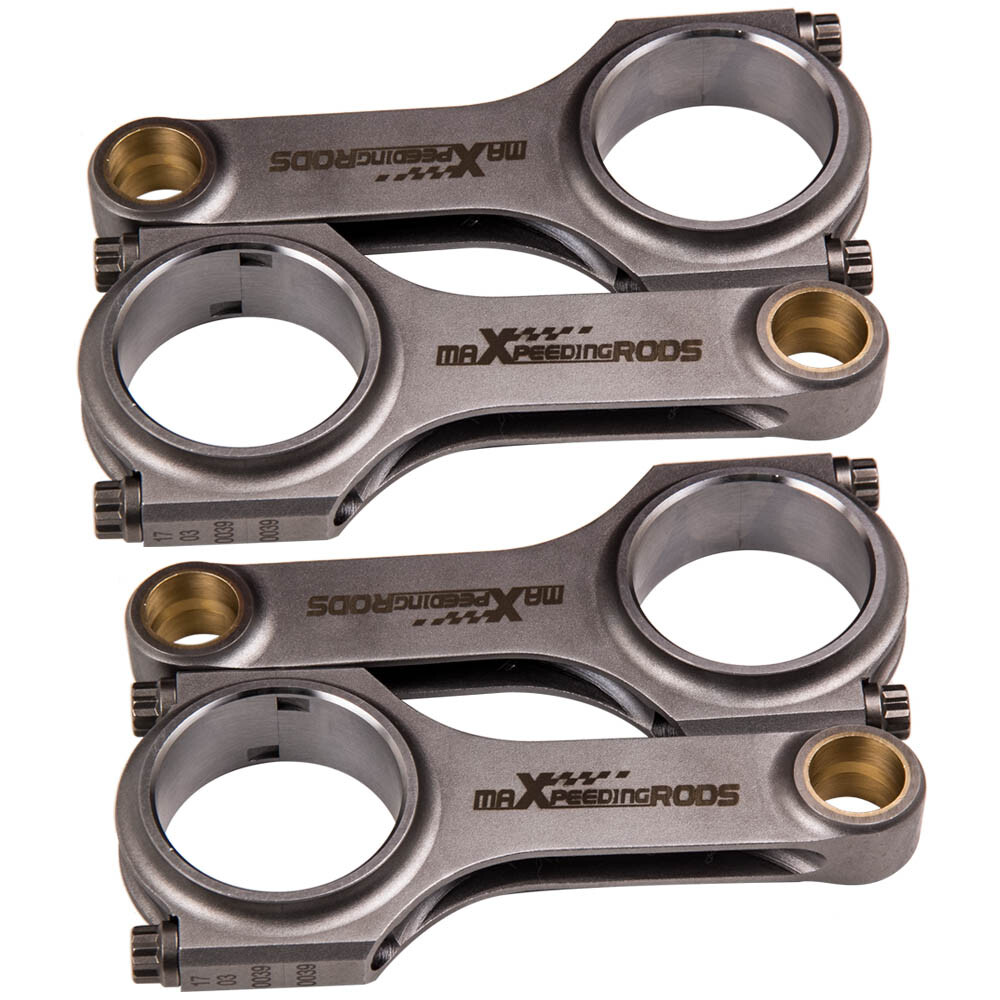 4pcs ARP2000 Connecting Rods for Mitsubishi 4B11T 2.0L Turbo 4-Cylinder - 5.659