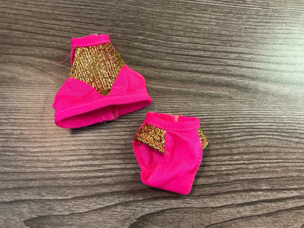 Mattel  Barbie Doll Clothes 2 Piece Swimsuit Bikini Set Lot # 29