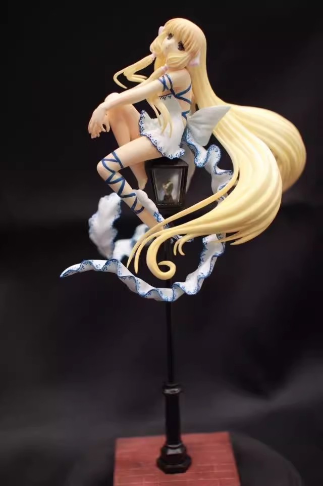 Unpainted White Mold Chobits Chii - Resin Figure Anime Kits Eye Decals Gifts