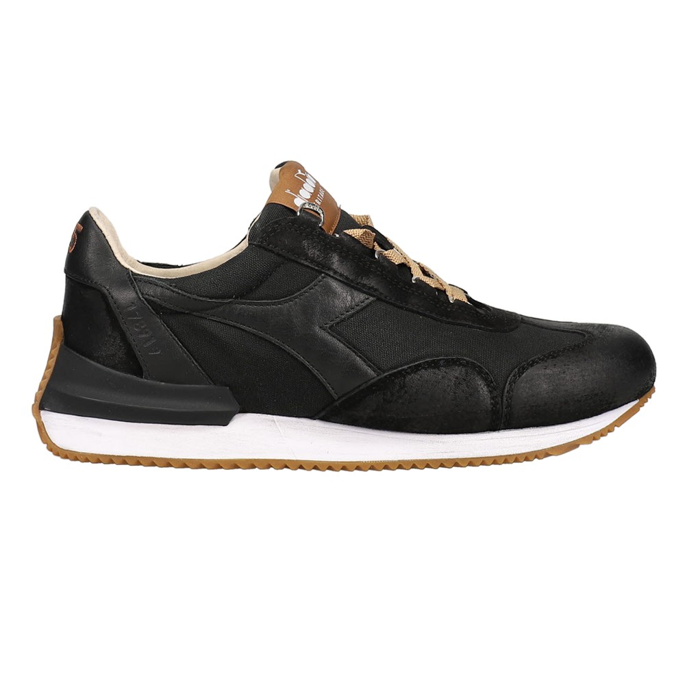 diadora Equipe Mad Lace Up  Mens Black Sneakers Casual Shoes 178919-C0200