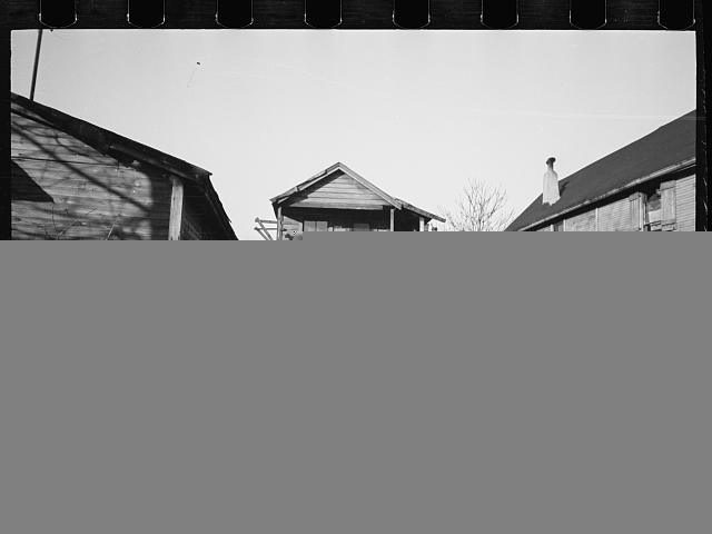 Photo:Hamilton County Ohio 1935 Steel Subdivision Half-Built House