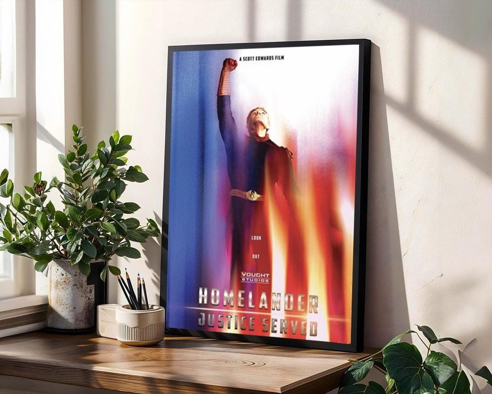 Homelander The Boys Final Season Parody Superman 2026 Poster