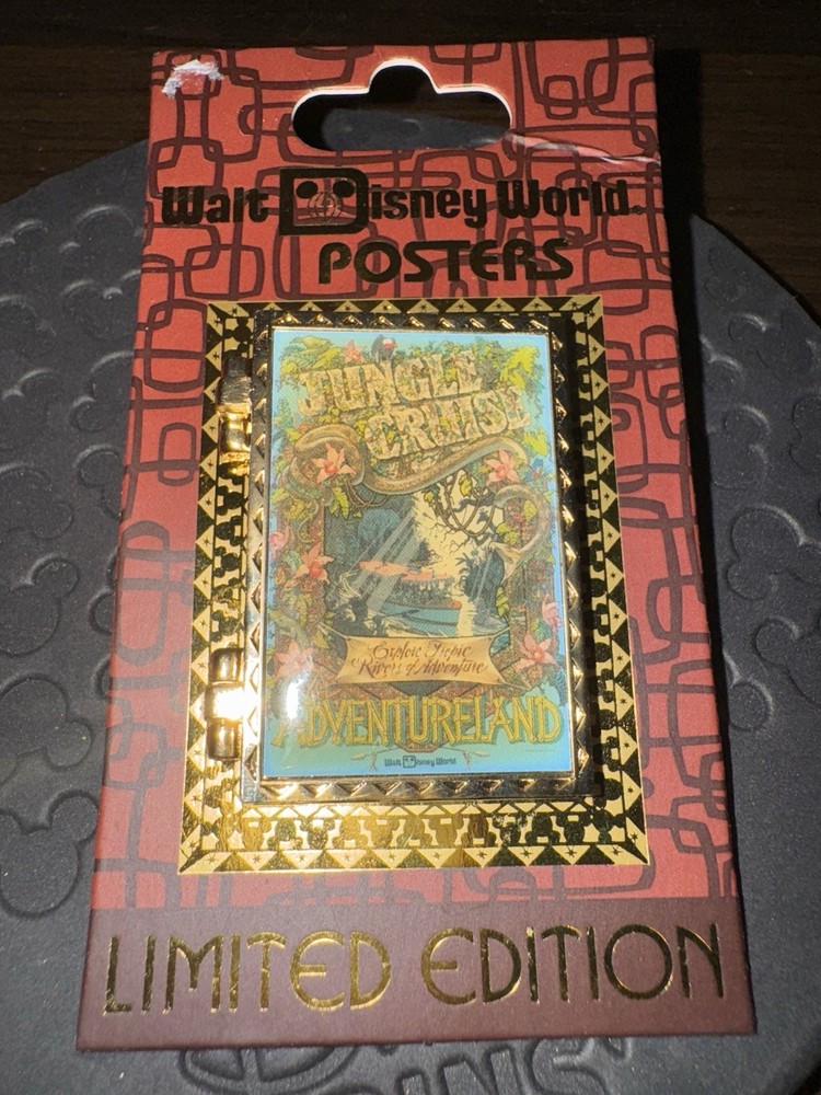 Disney World Jungle Cruise Adventureland Attraction Pin
