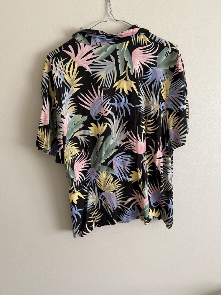 Vintage Sag Harbor Tropical Shirt Womens Large Top Hawaiian Cruise Wear Beach