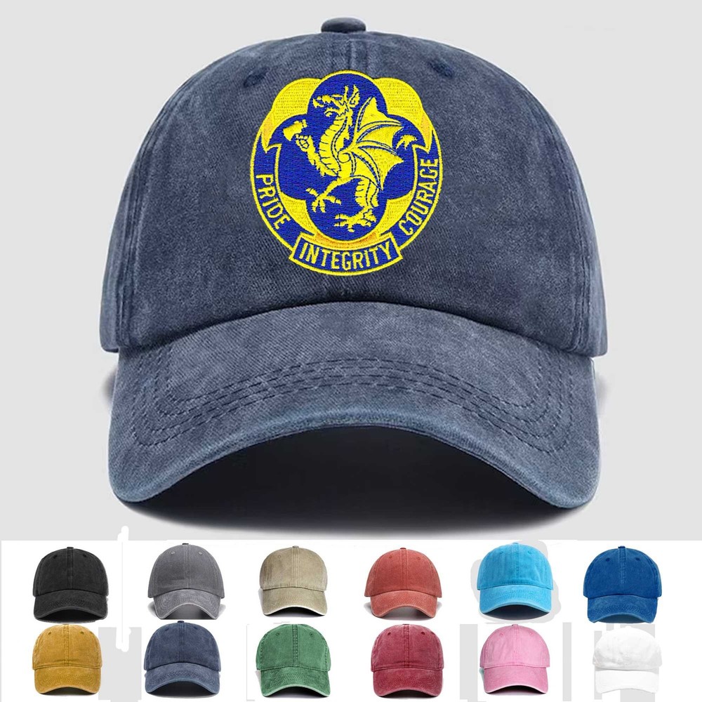 Custom Embroidered Hat 44th Chemical Battalion, Veteran Cap, Trucker Hat, Gift