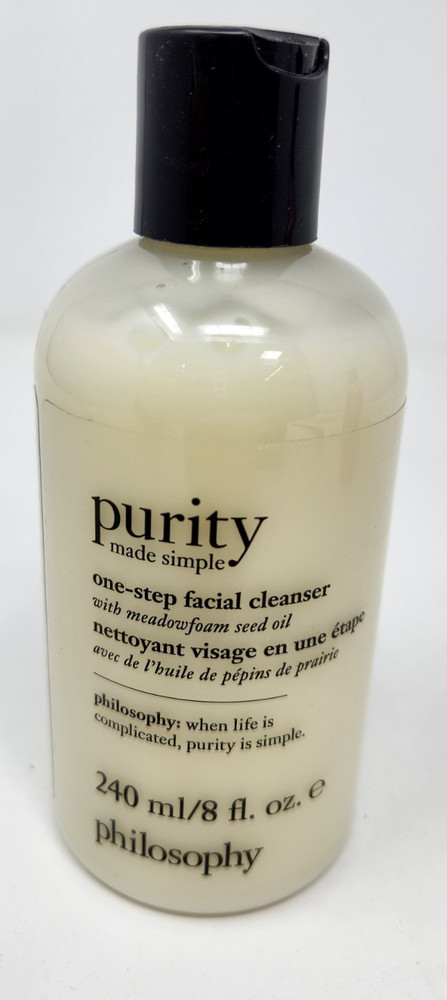 Philosophy Purity Made Simple One-Step Facial Cleanser 8oz / 240mL NEW