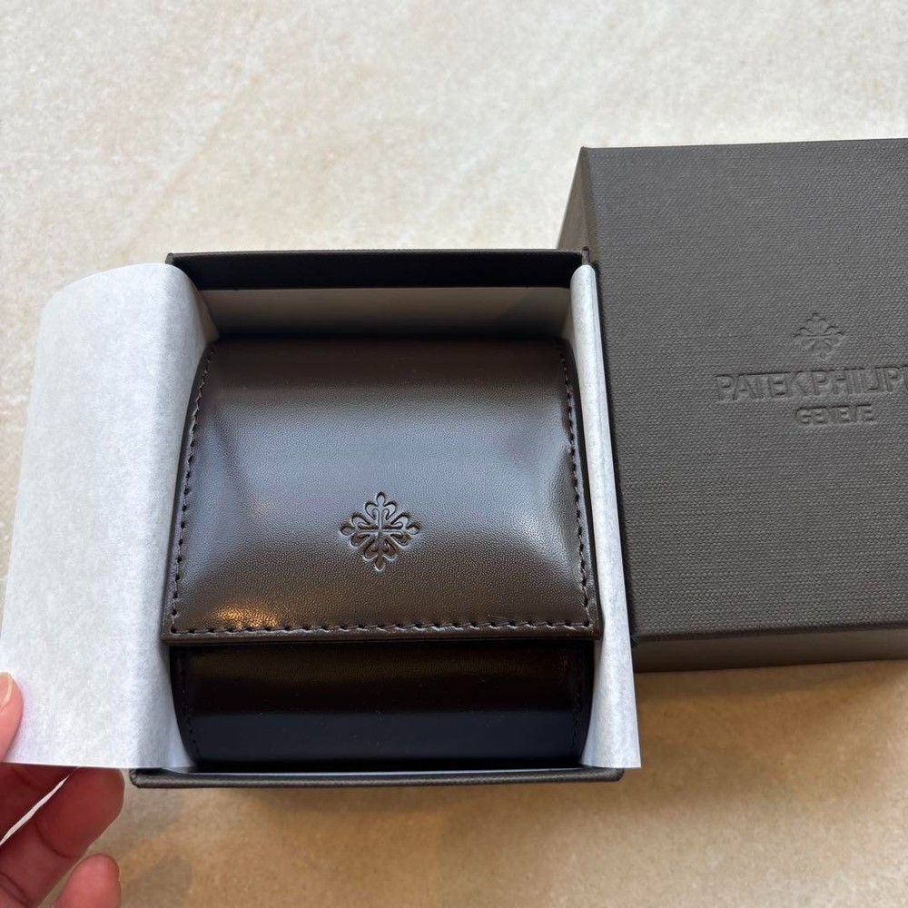 Patek Philippe H997 Genuine Leather Travel Watch Case Pouch New Authentic
