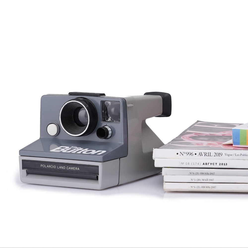 Vintage Polaroid Land Camera Classic Instant Button Model