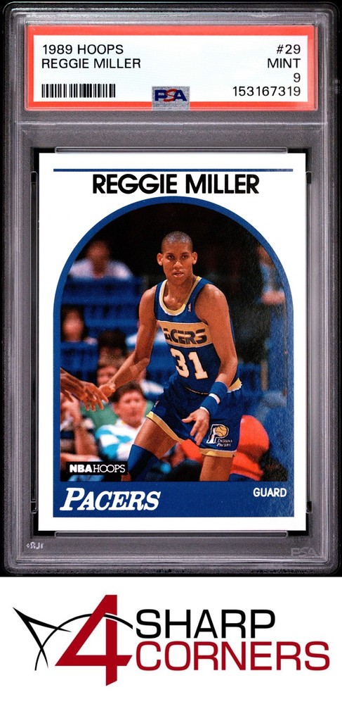 1989 Hoops #29 Reggie Miller Pacers Hof Psa 94SC offers the industry’s lowest rates. Consign today!