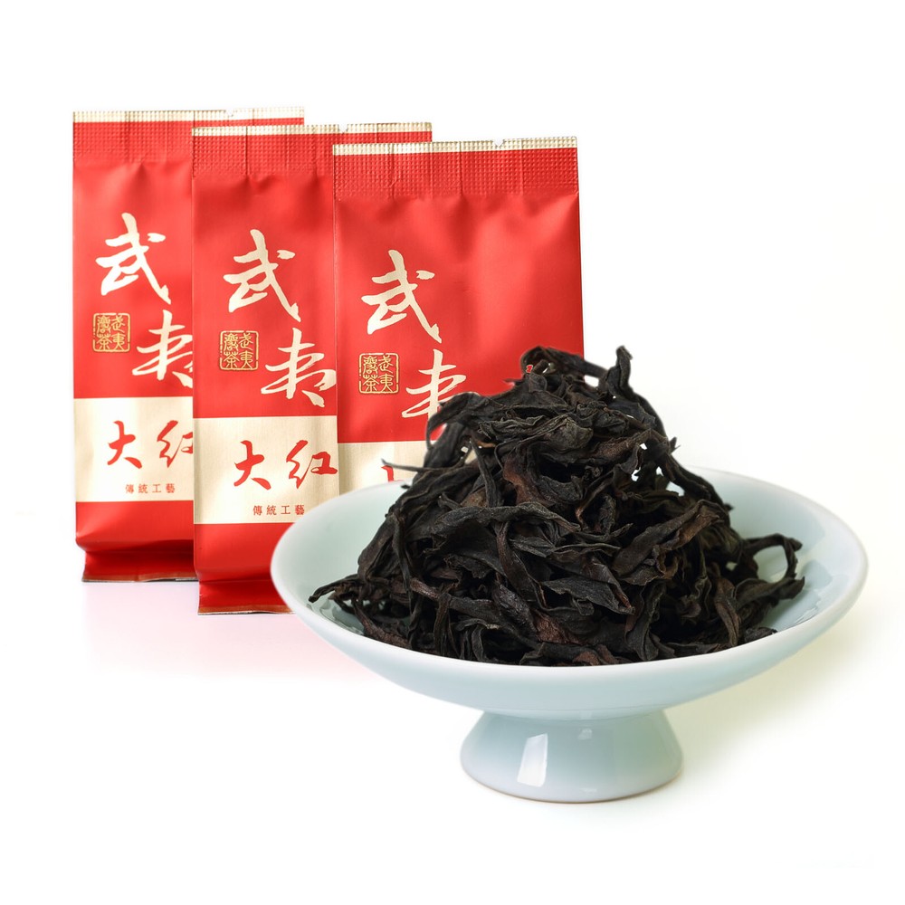 25Pc*8g Supreme DaHongPao Oolong Tea Wuyi Big Red Robe Loose