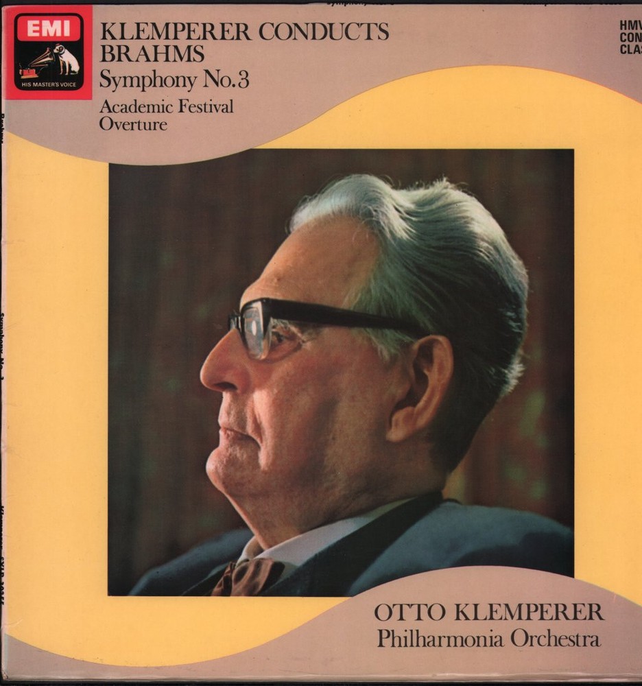 SXLP30255 Otto Klemperer / Philharmonia Orchestra Klemperer Conducts Brahms
