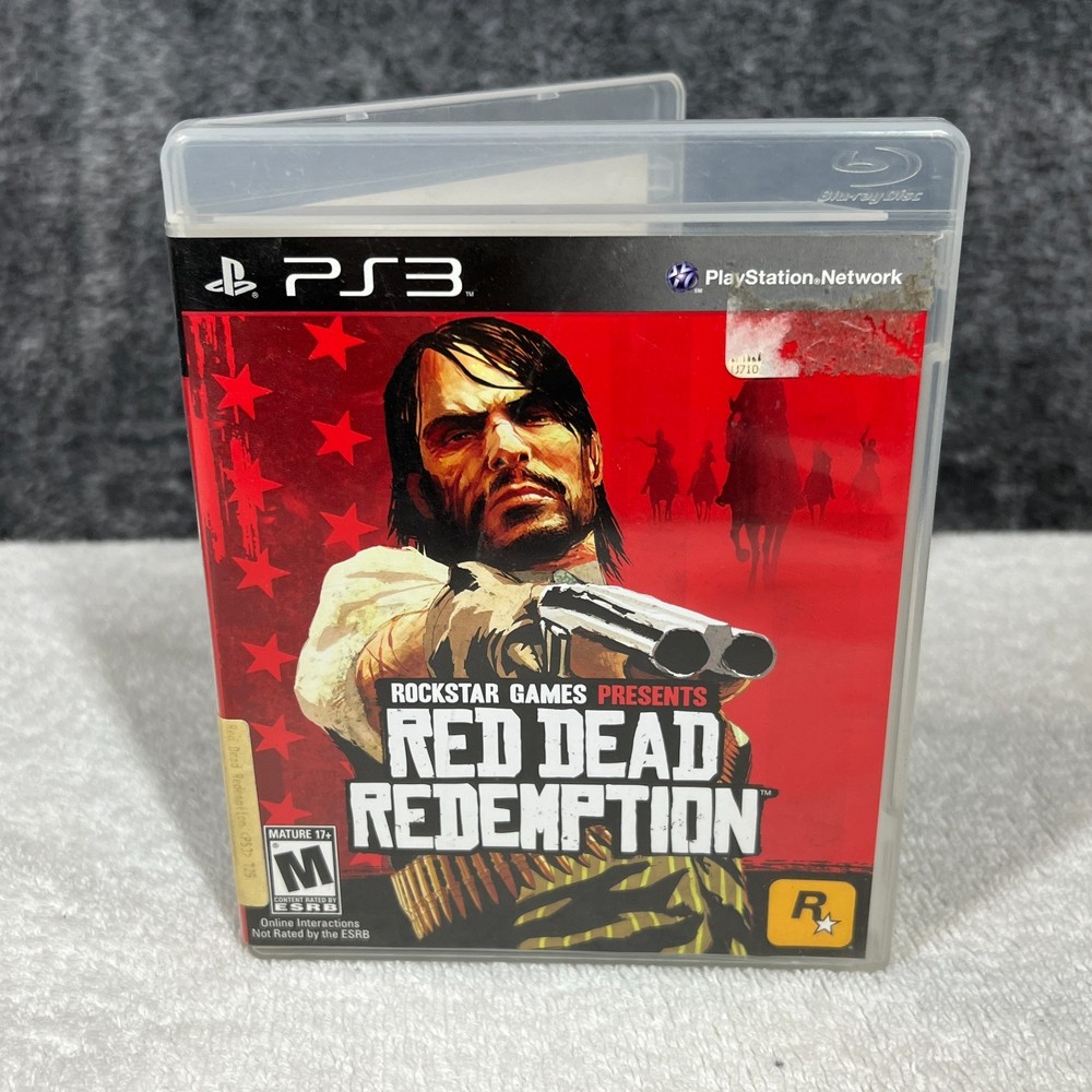 Red Dead Redemption Standard Sony PlayStation 3, 2010 CIB Complete