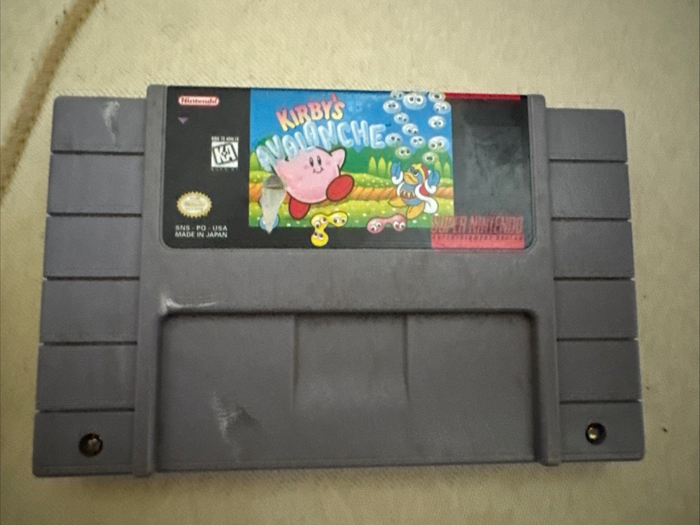 Kirbys Avalanche SNES