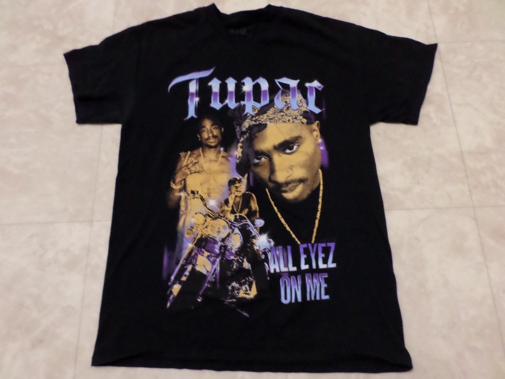 Tupac All Eyez On Me T shirt SIZE Medium Makaveli West Coast Rap