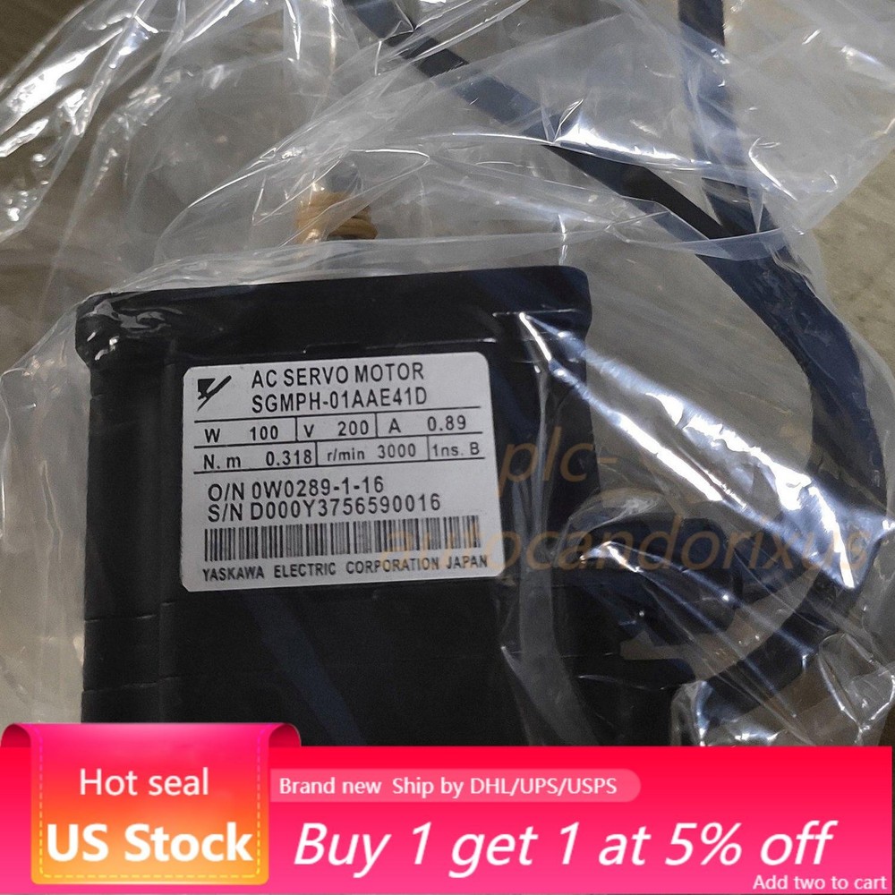 Yaskawa SGMPH-01AAE41D Servo Motor 1PC New Expedited Shipping SGMPH01AAE41D-