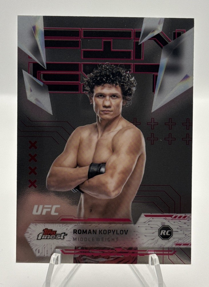 2025 Topps Finest UFC - Uncommon Roman Kopylov #107 (RC)