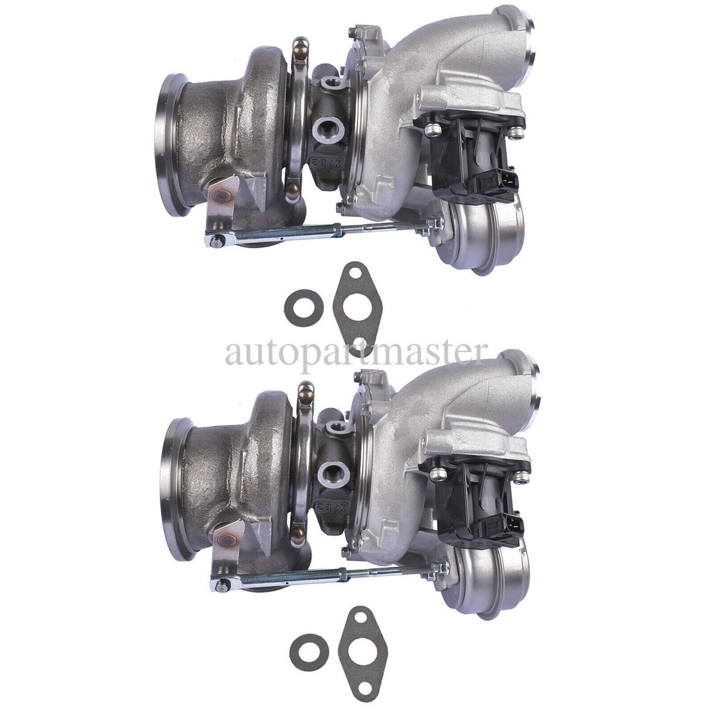 Pair Turbo Turbochargers N63 for BMW 550i 650i 750i X5 X6 4.4L 2009-2013