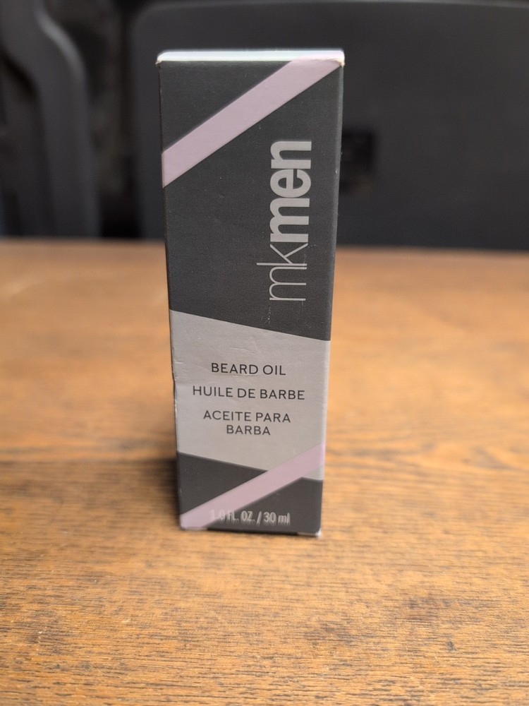 New In Box Mary Kay Beard Oil Mk Men full Size 1 fl oz