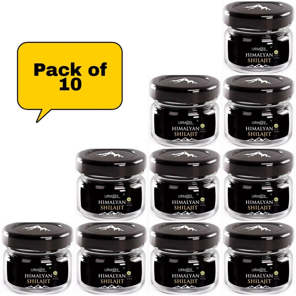 Organic Himalayan Shilajit Soft Resin – 100% Pure, Potent Fulvic Acid Supplement