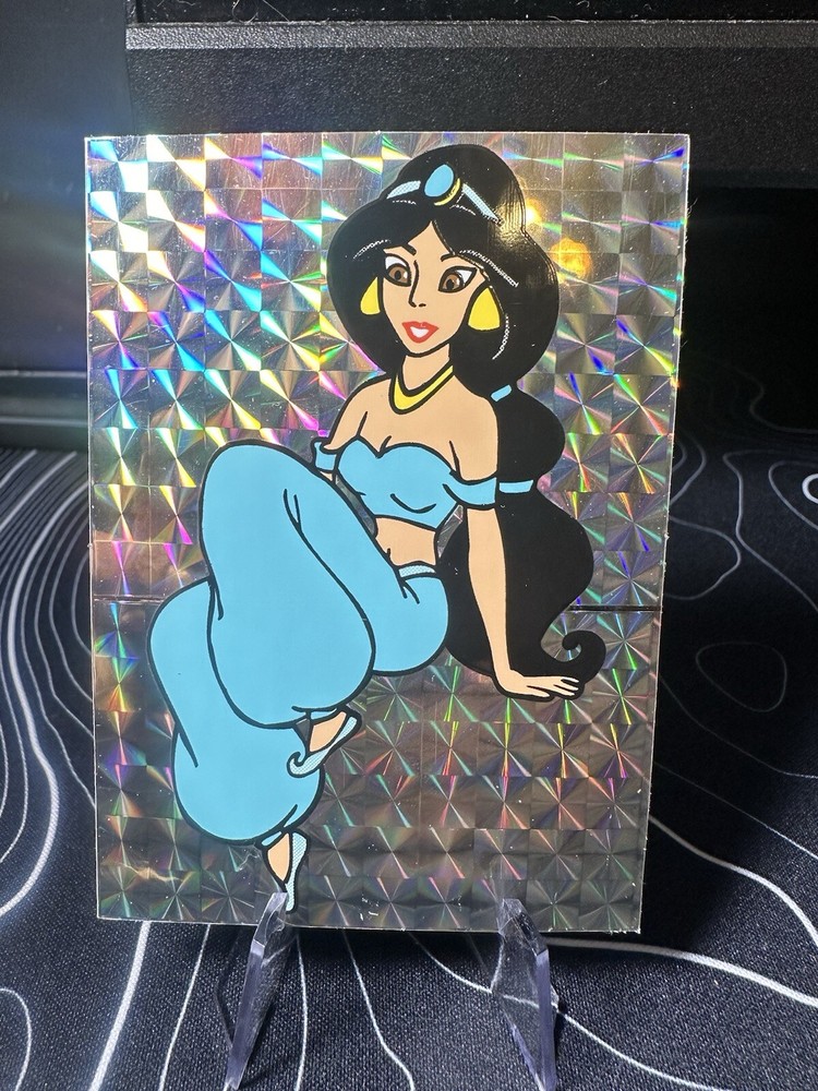 🔥 Vintage Disney Vending Machine Prism Sticker 🔥 - Aladdin