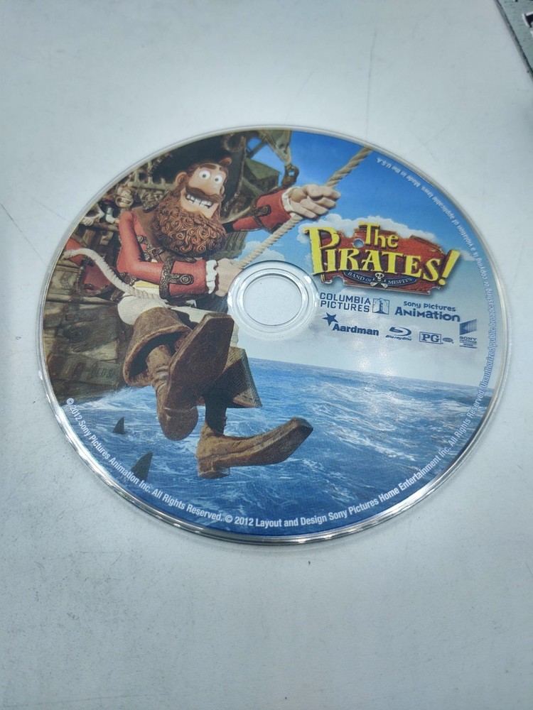 The Pirates!: Band of Misfits (Blu-ray disc only, 2012)