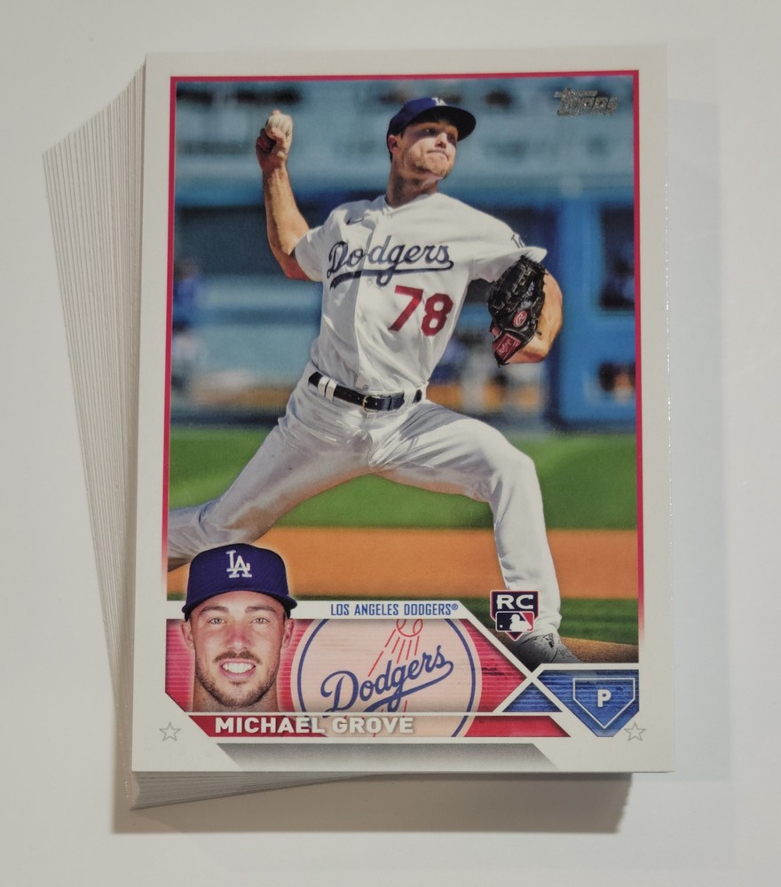 2023 Topps - Los Angeles Dodgers Team Set (Series 1, 2, & Update) - 38 Cards
