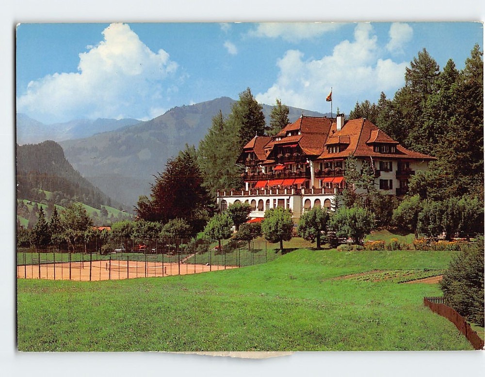 Postcard Parkhotel Reuteler Gstaad Switzerland