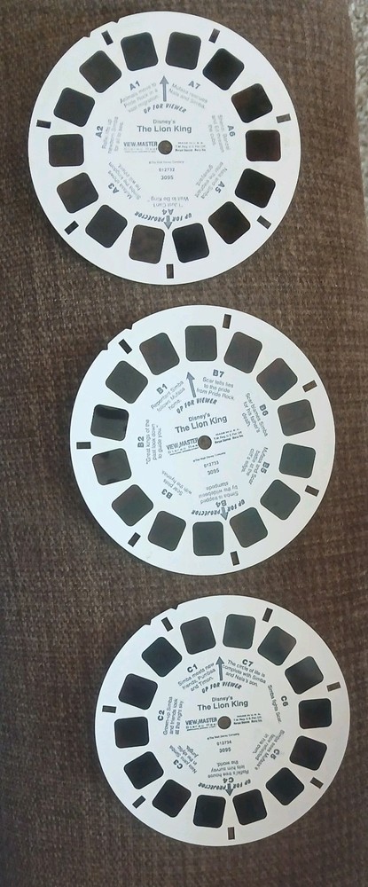 The Lion King 3Viewmaster Reels