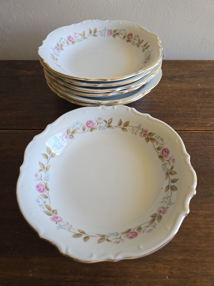 Set Of 7 VTG Fine China 
