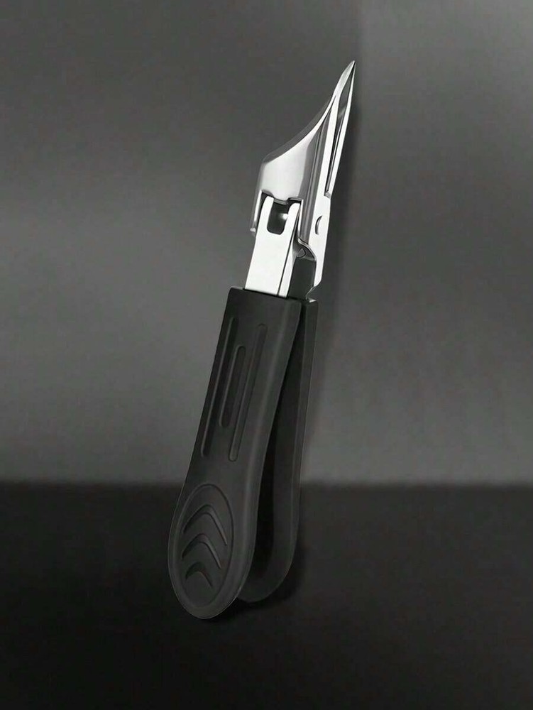 Precision Thick & Ingrown Nail Clipper, Stainless Steel, 25° Blade, Splash-Proof