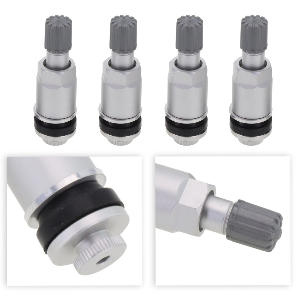 Accurate Tire Pressure Monitoring TPMS Sensor Valve Stem Repair Kit Set of 4-image