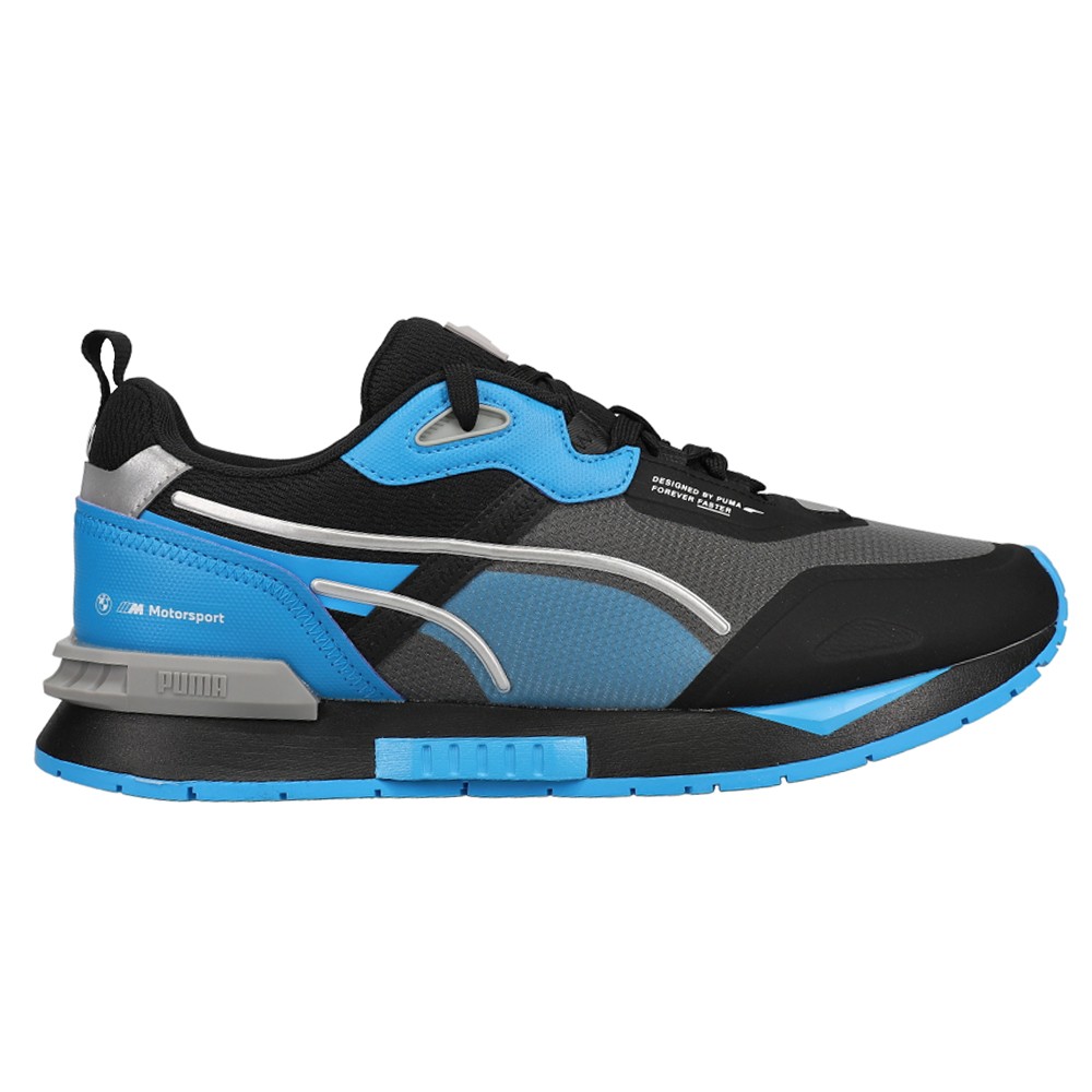 PUMA Bmw M Motorsport X Mirage Tech Lace Up  Mens Black, Blue Sneakers Casual Sh