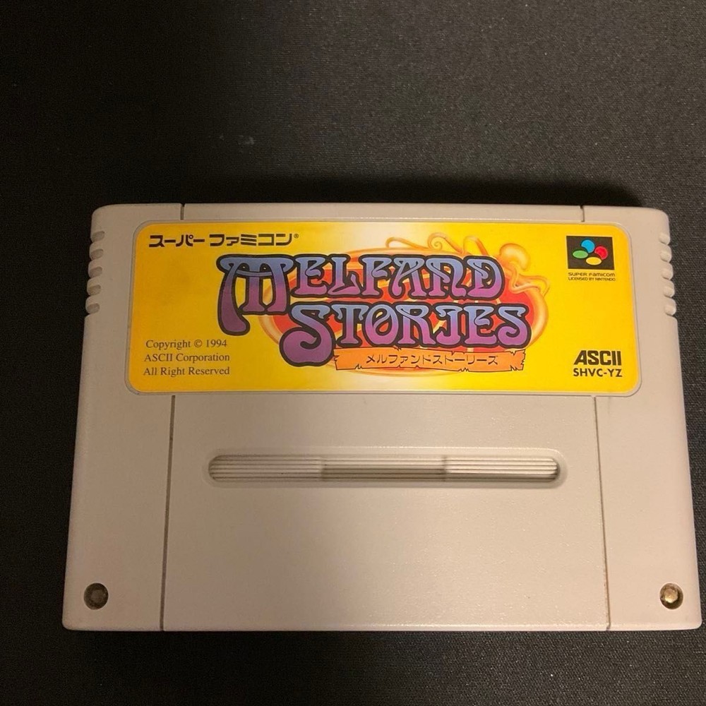 Super Famicom Melfand Stories SFC Cartridge Only