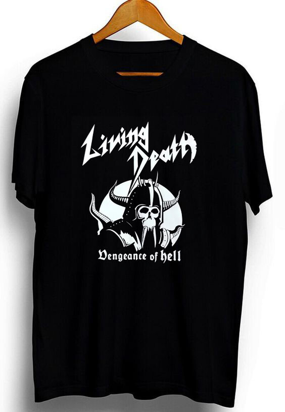 Living Death Tshirt, heavy metal band t-shirt TE5362