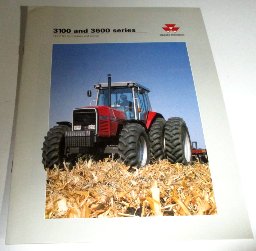 Massey Ferguson 3100 3600 Series Tractor Sales Brochure Literature 3120 to 3690