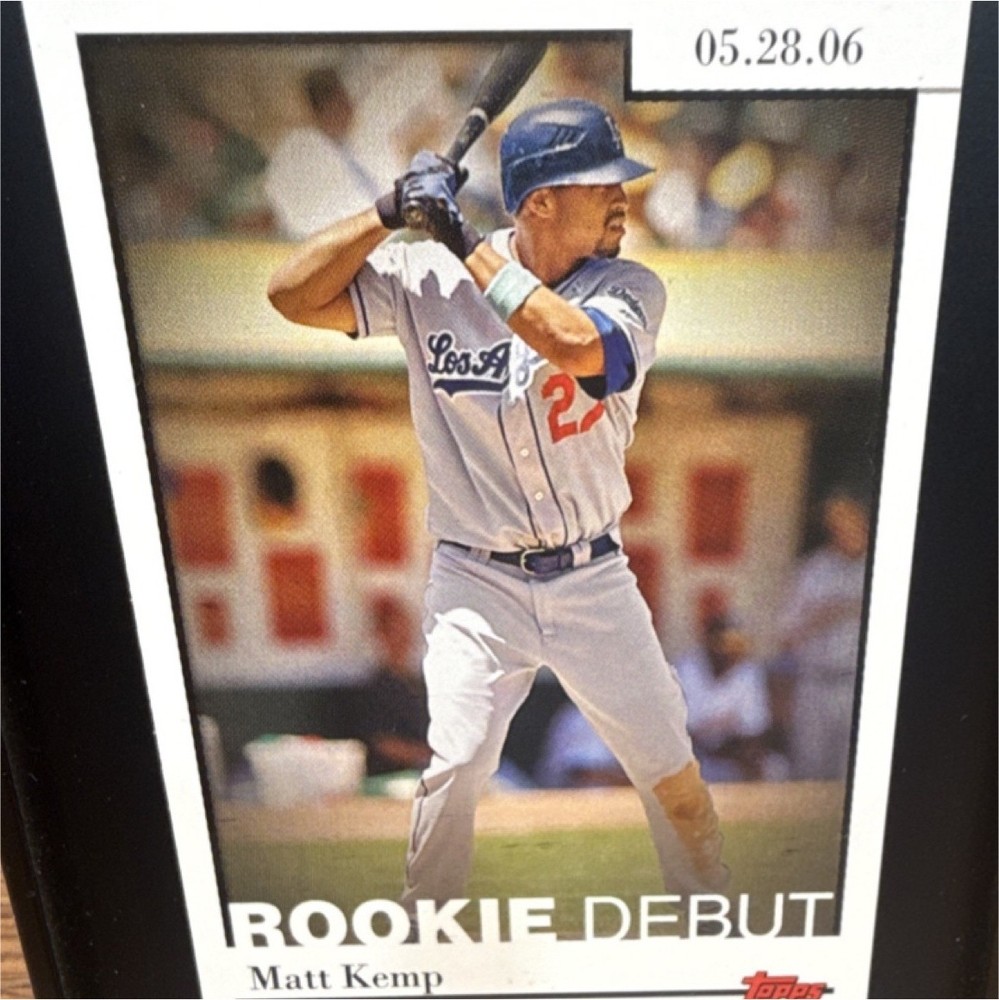 2006 Topps Rookie Debut Matt Kemp Los Angeles Dodgers Baseball #RD-30