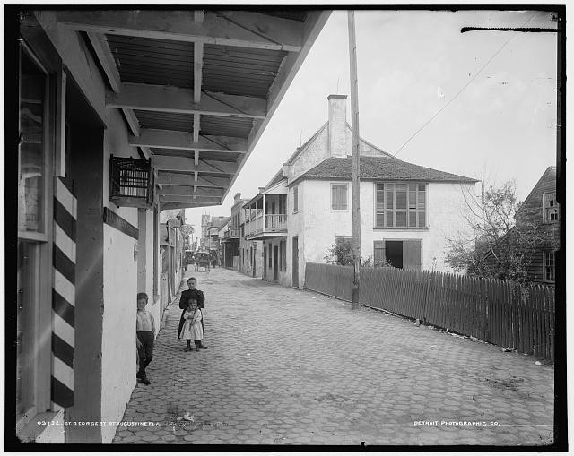 Photo:St. George Street, Fla., St. Augustine