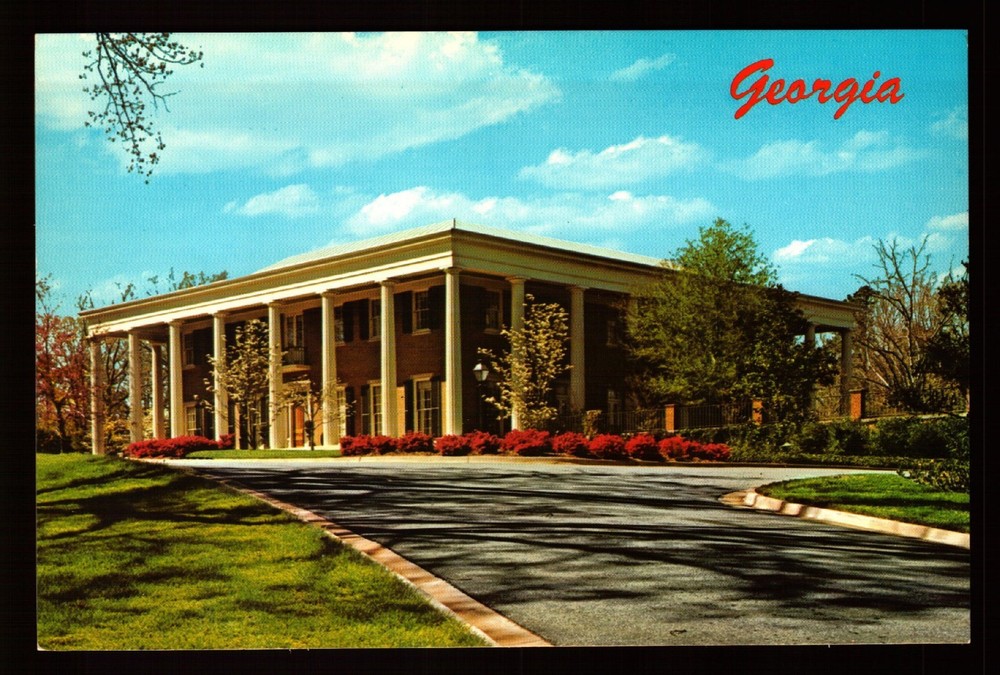 Postcard : Georgia - Atlanta Ga - Governor's Mansion